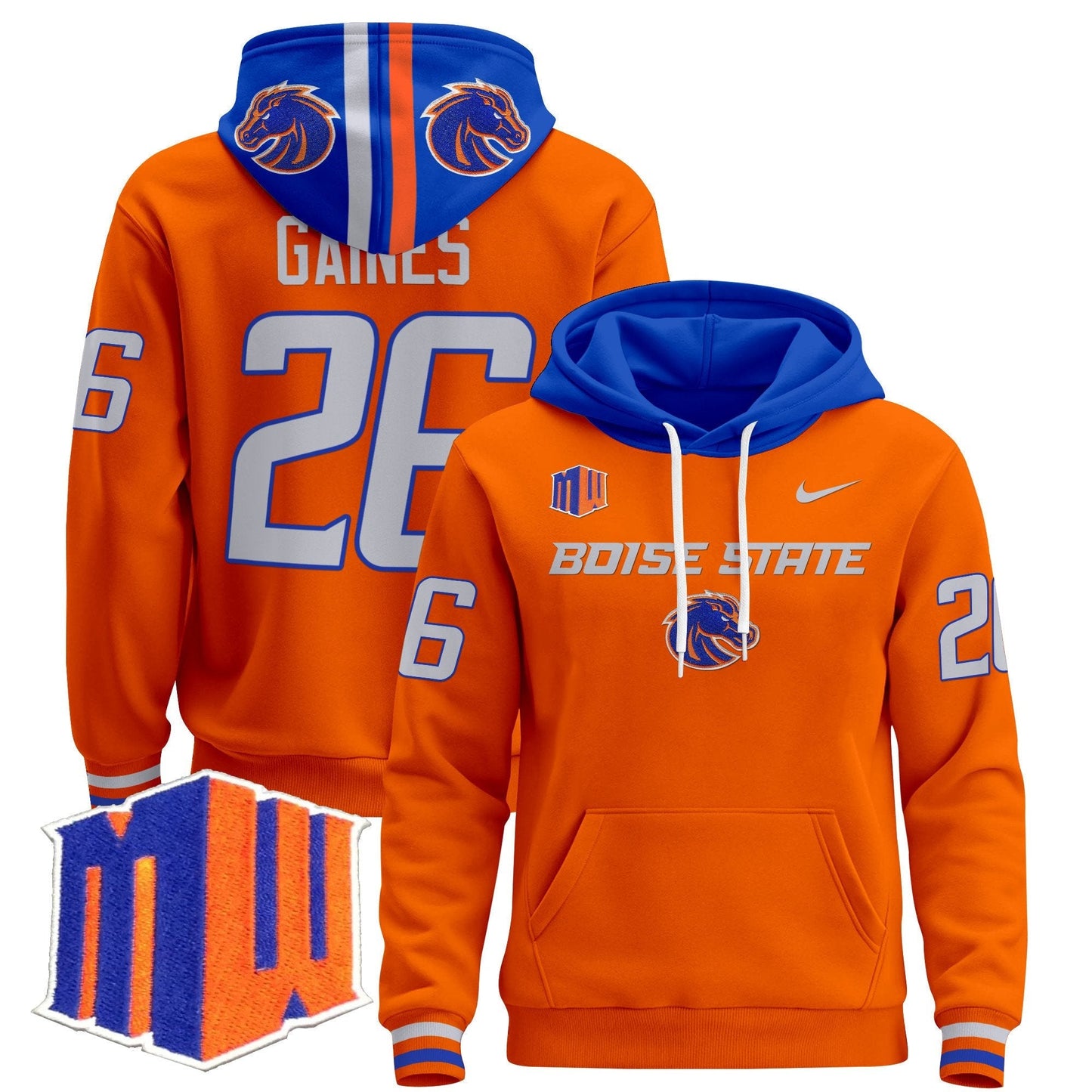 BSU 2024 Pullover Hoodie V2