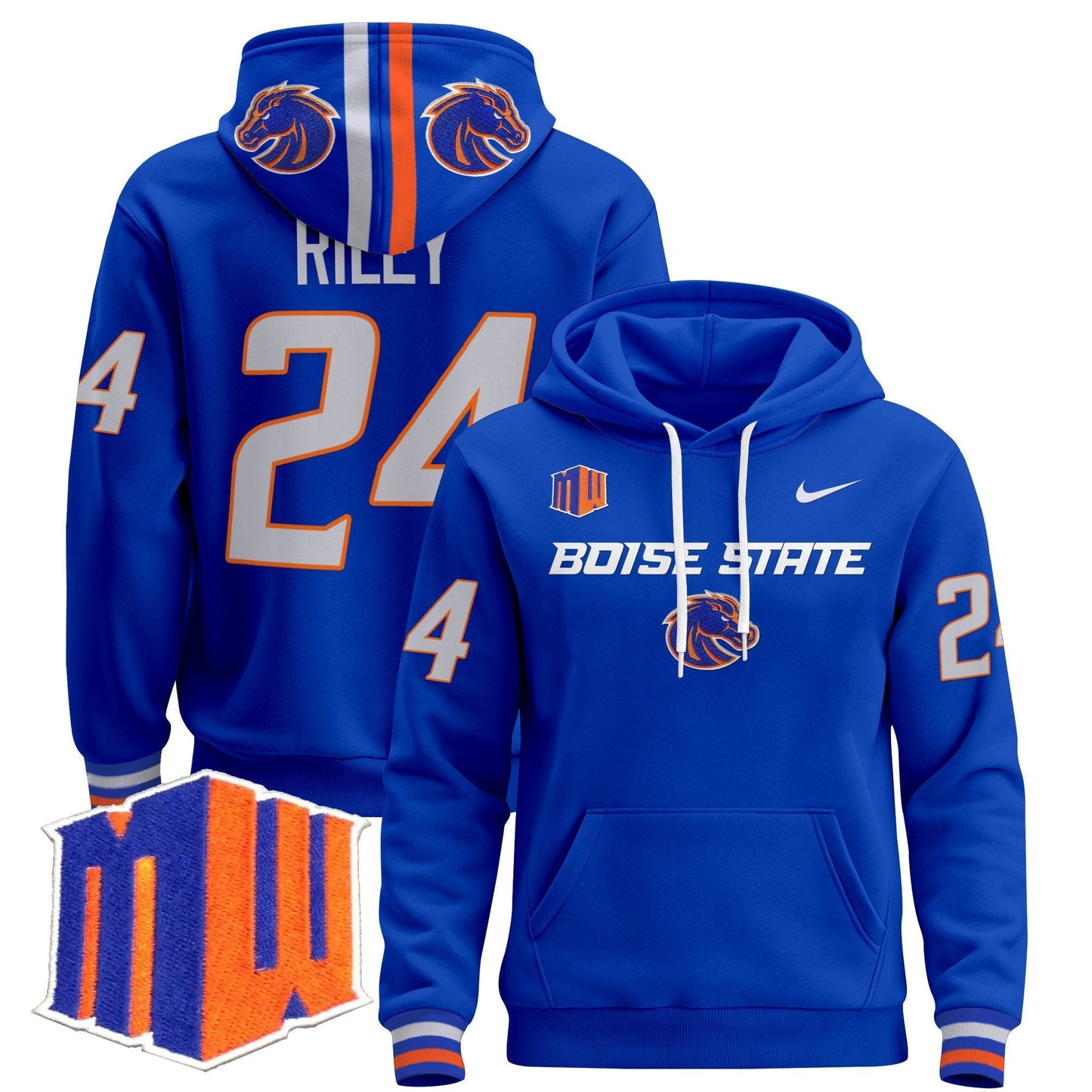 BSU 2024 Pullover Hoodie V2