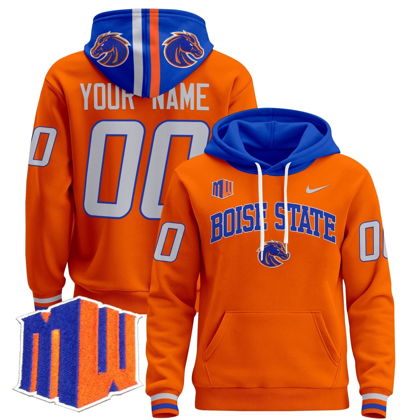 BSU 2024 Custom Pullover Hoodie V2
