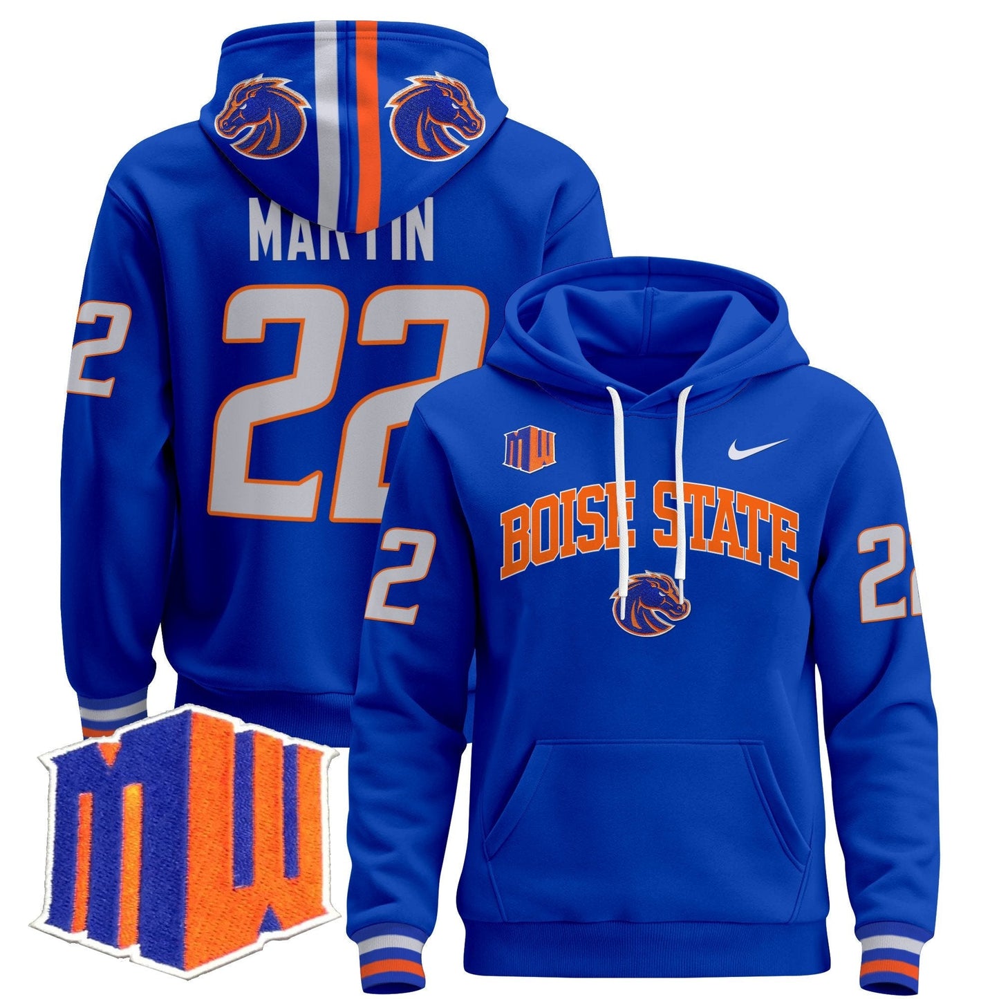 BSU 2024 Pullover Hoodie V3