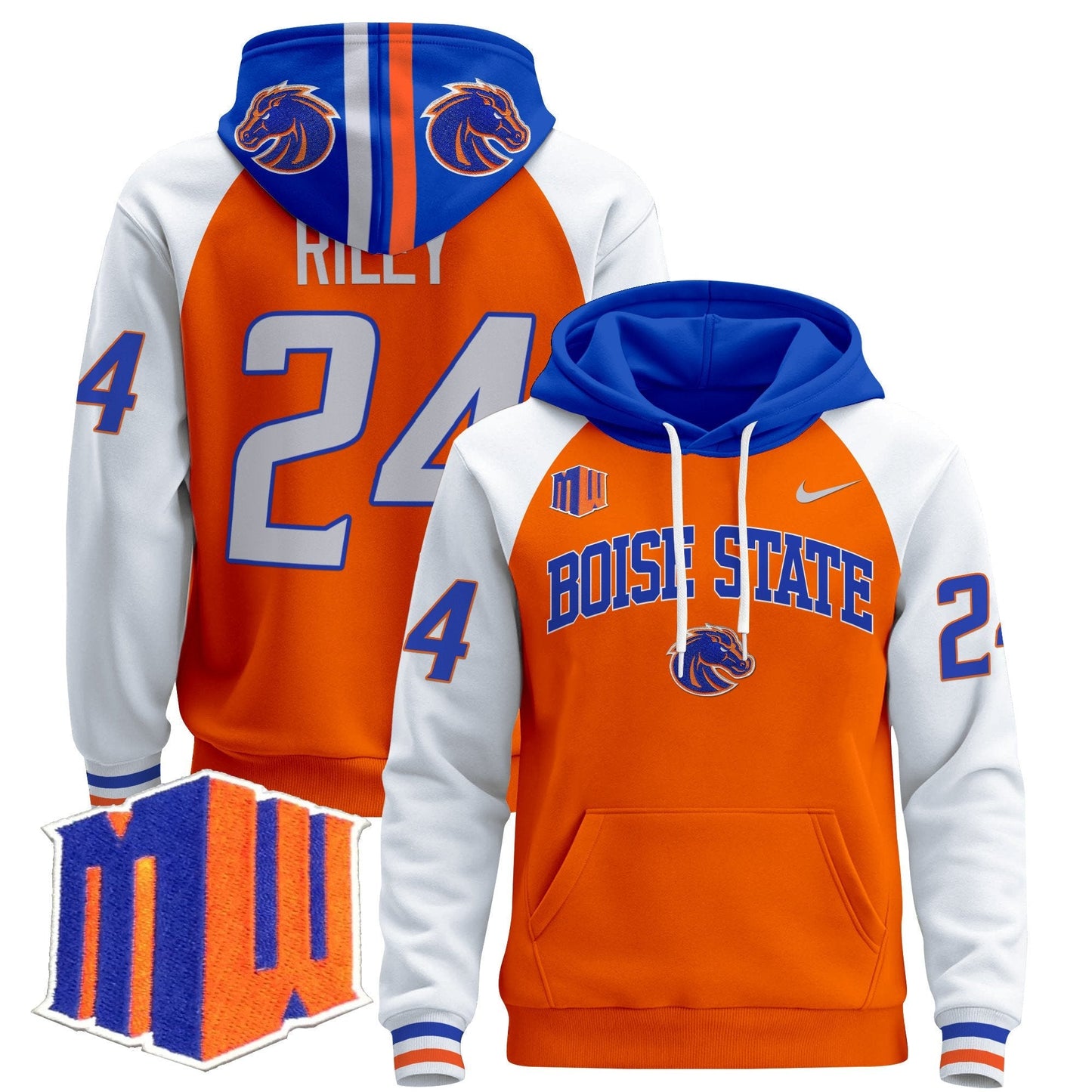 BSU 2024 Pullover Hoodie V3