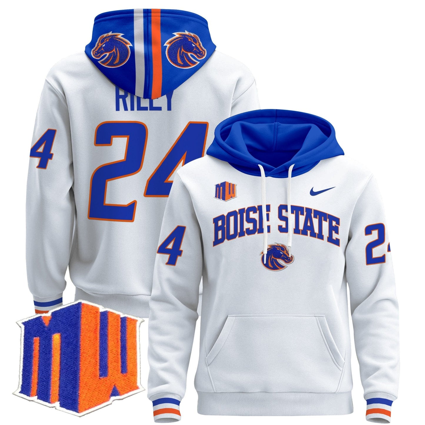 BSU 2024 Pullover Hoodie V3