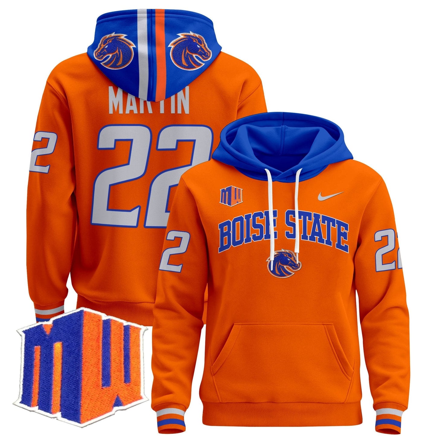 BSU 2024 Pullover Hoodie V3