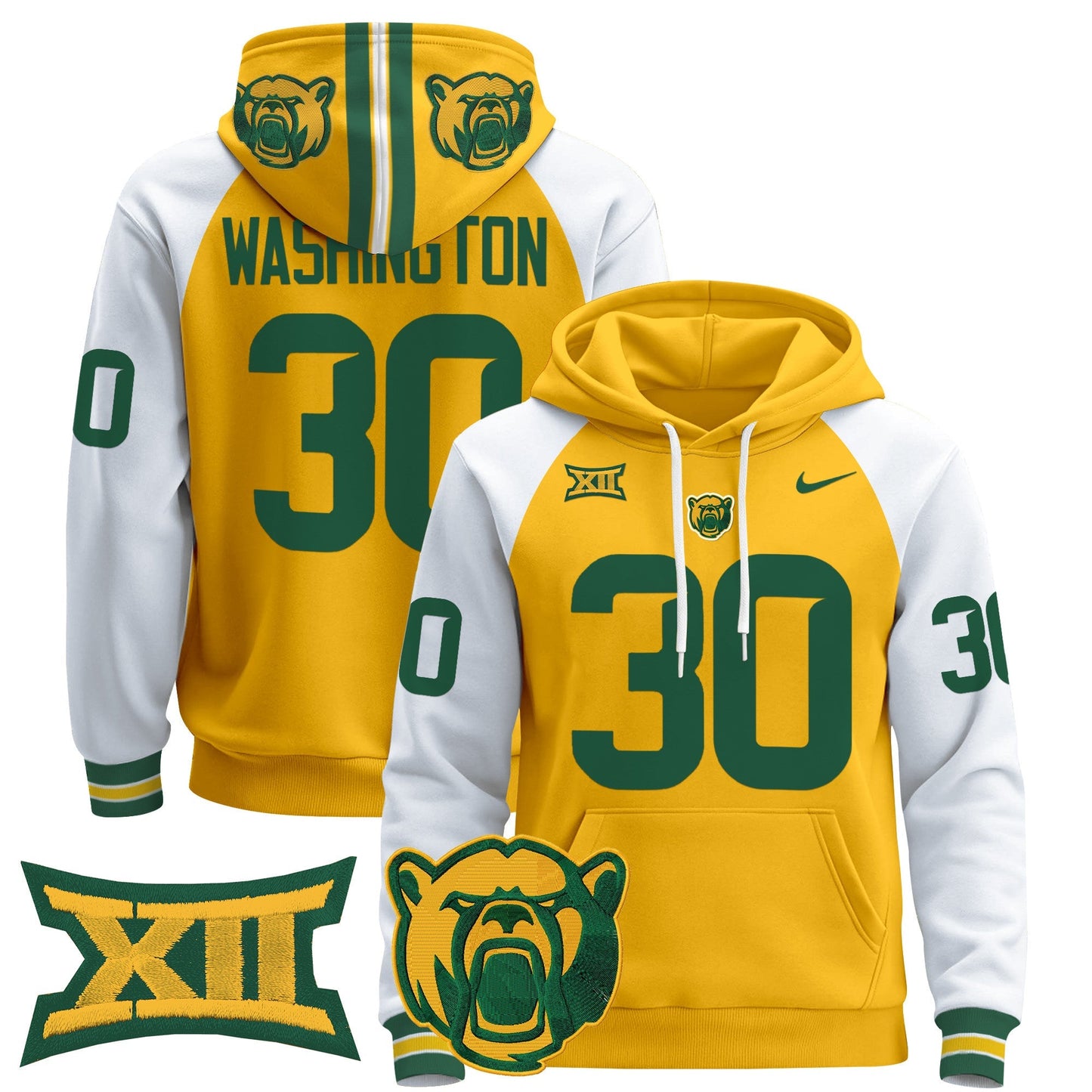 Baylor Bears 2024 Pullover Hoodie