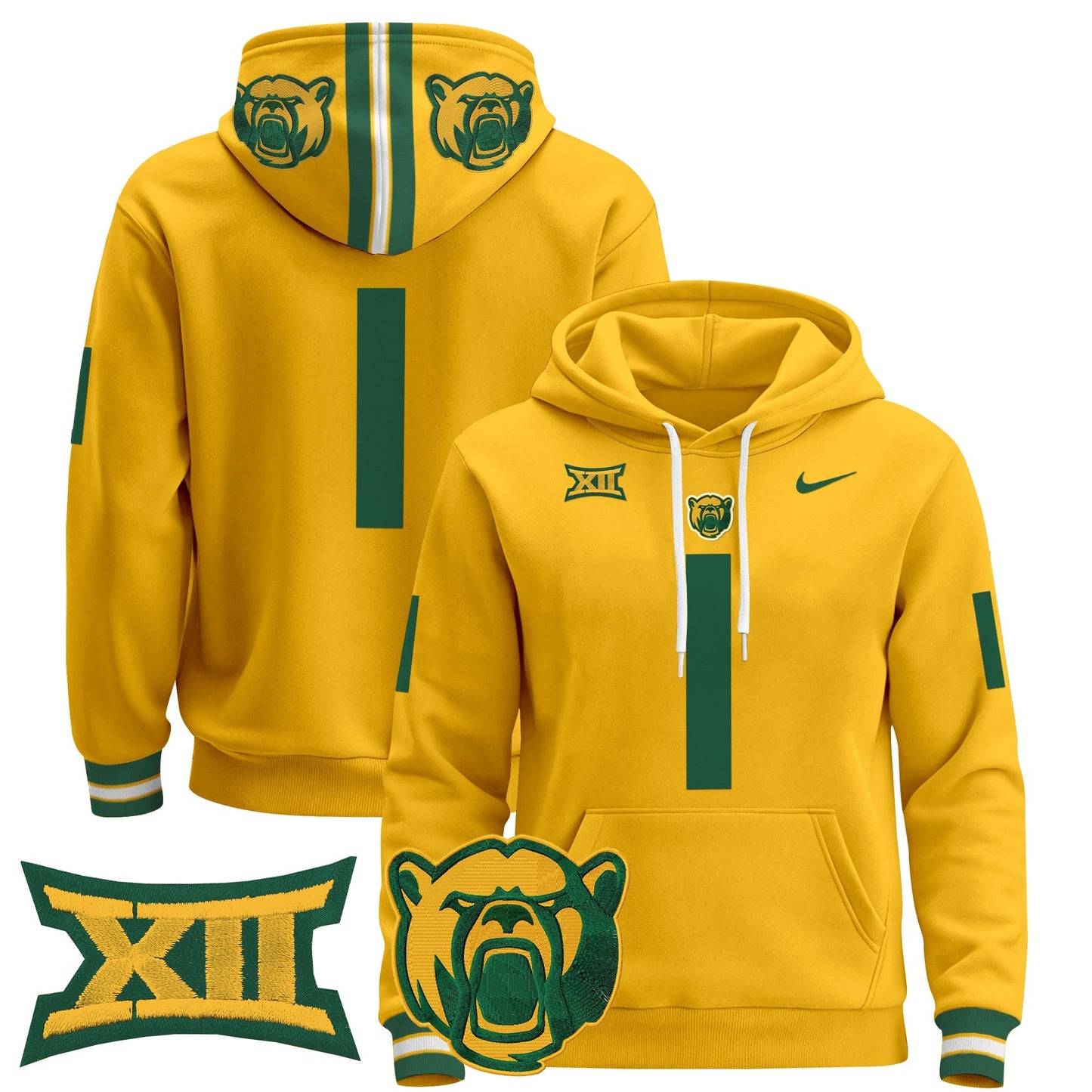 Baylor Bears 2024 Pullover Hoodie