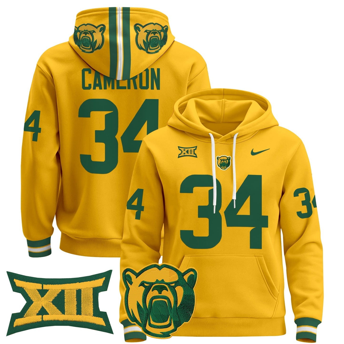 Baylor Bears 2024 Pullover Hoodie