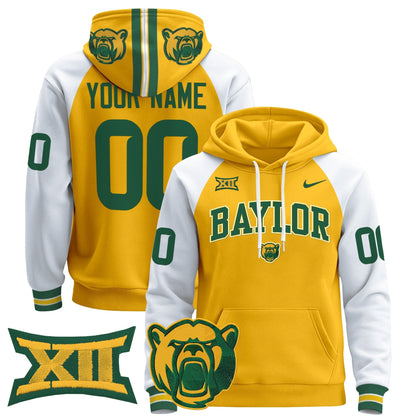 Baylor Bears 2024 Custom Pullover Hoodie V2