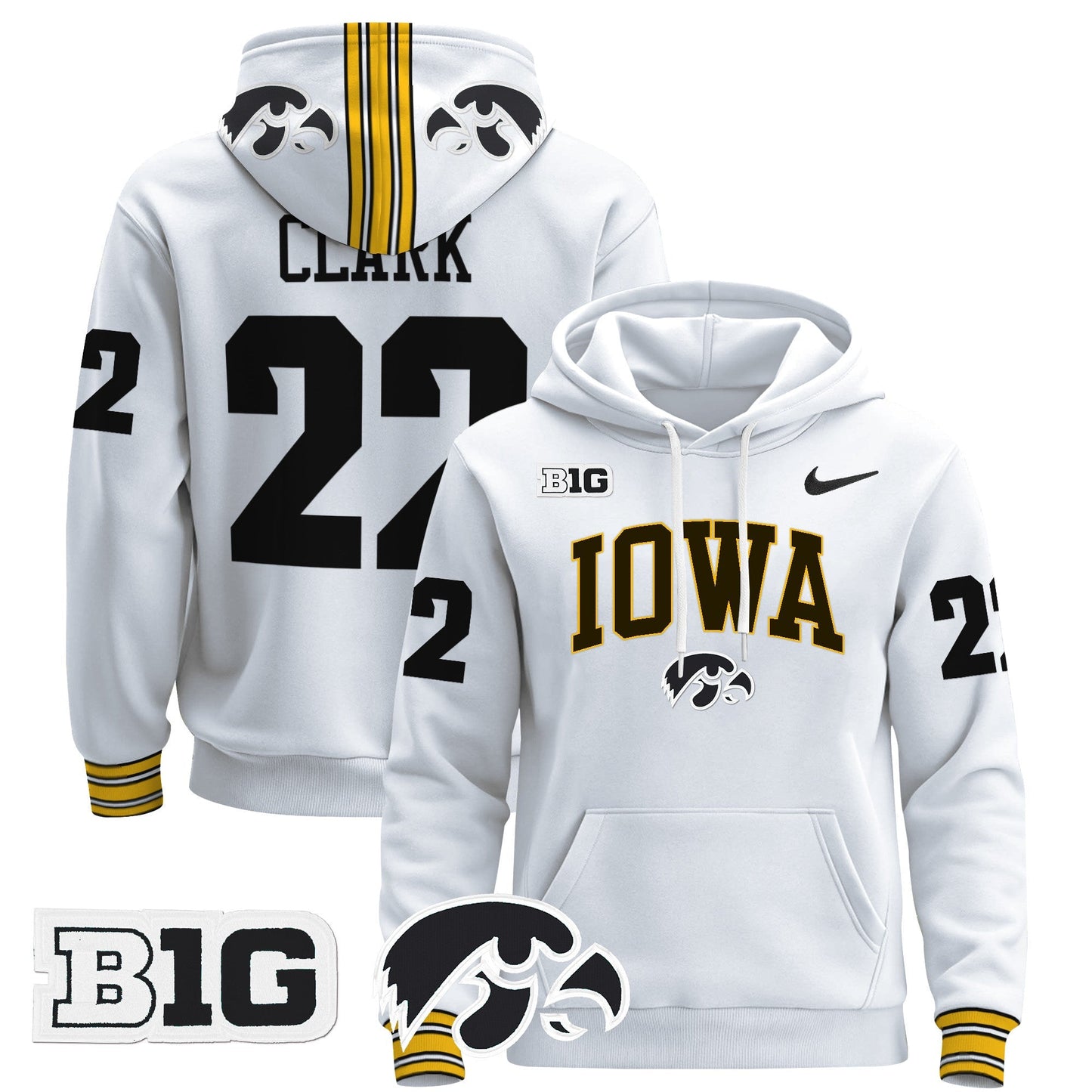 Iowa Hawkeyes 2024 Pullover Hoodie V2