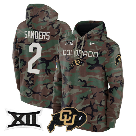 CU 2024 Military Fleece Pullover Hoodie