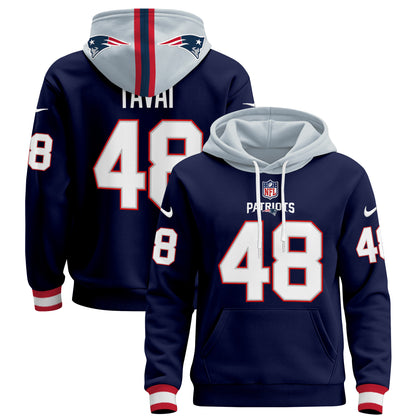 Men's New England Patriots 2024 Pullover Hoodie - All Stitched