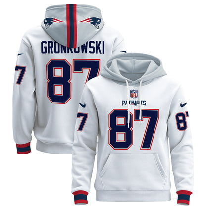 Men's New England Patriots 2024 Pullover Hoodie - All Stitched