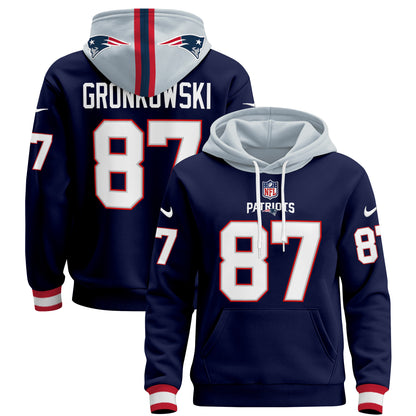 Men's New England Patriots 2024 Pullover Hoodie - All Stitched