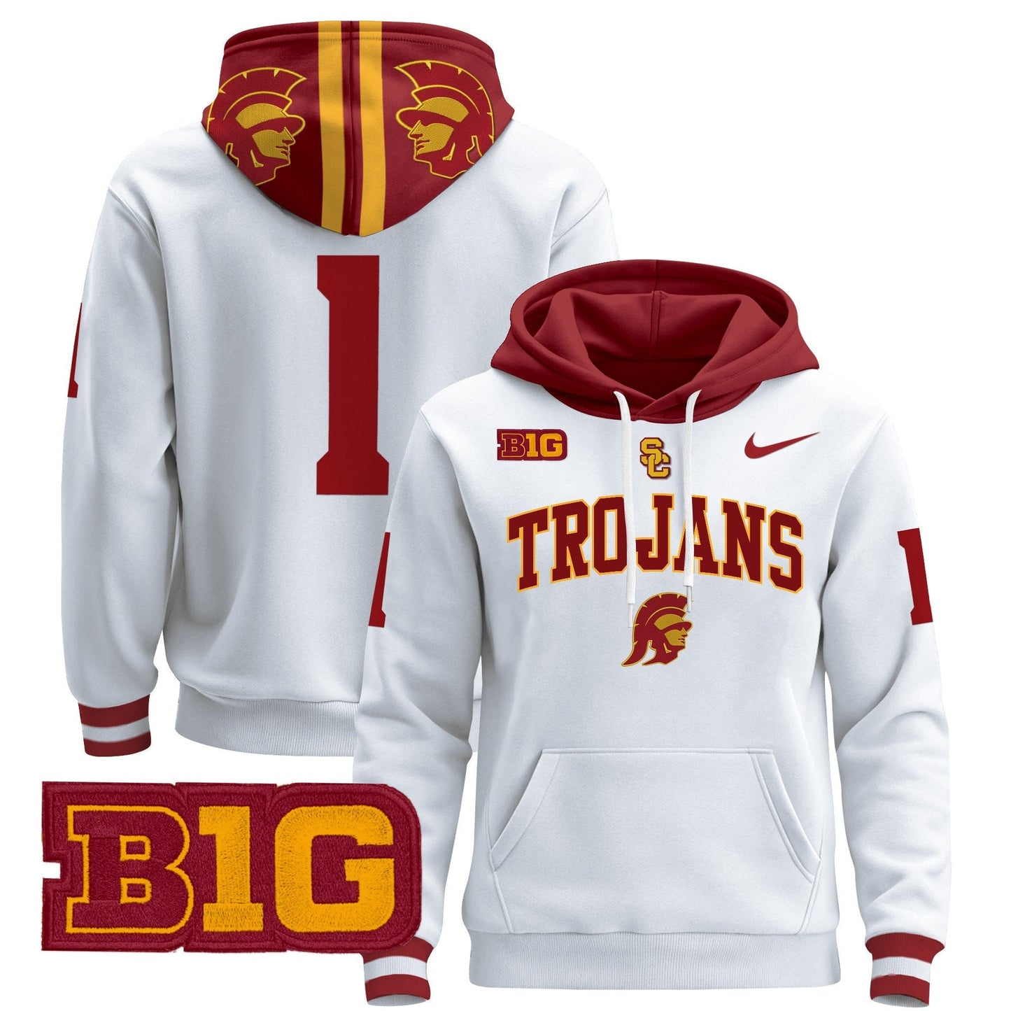 USC Trojans 2024 Pullover Hoodie V2