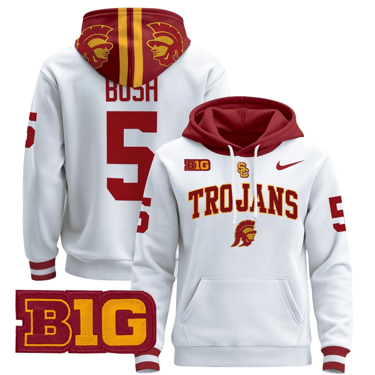 USC Trojans 2024 Pullover Hoodie V2