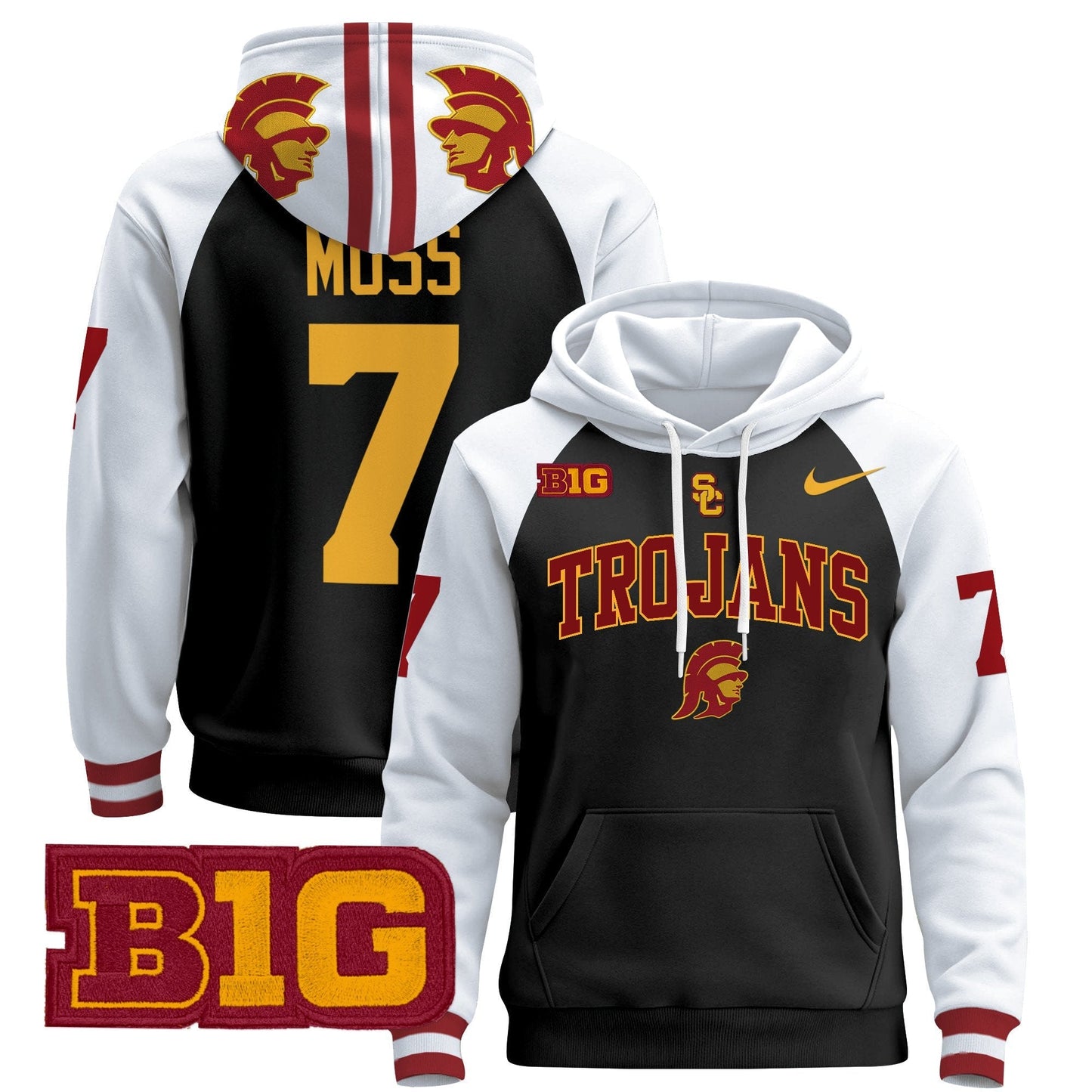 USC Trojans 2024 Pullover Hoodie V2