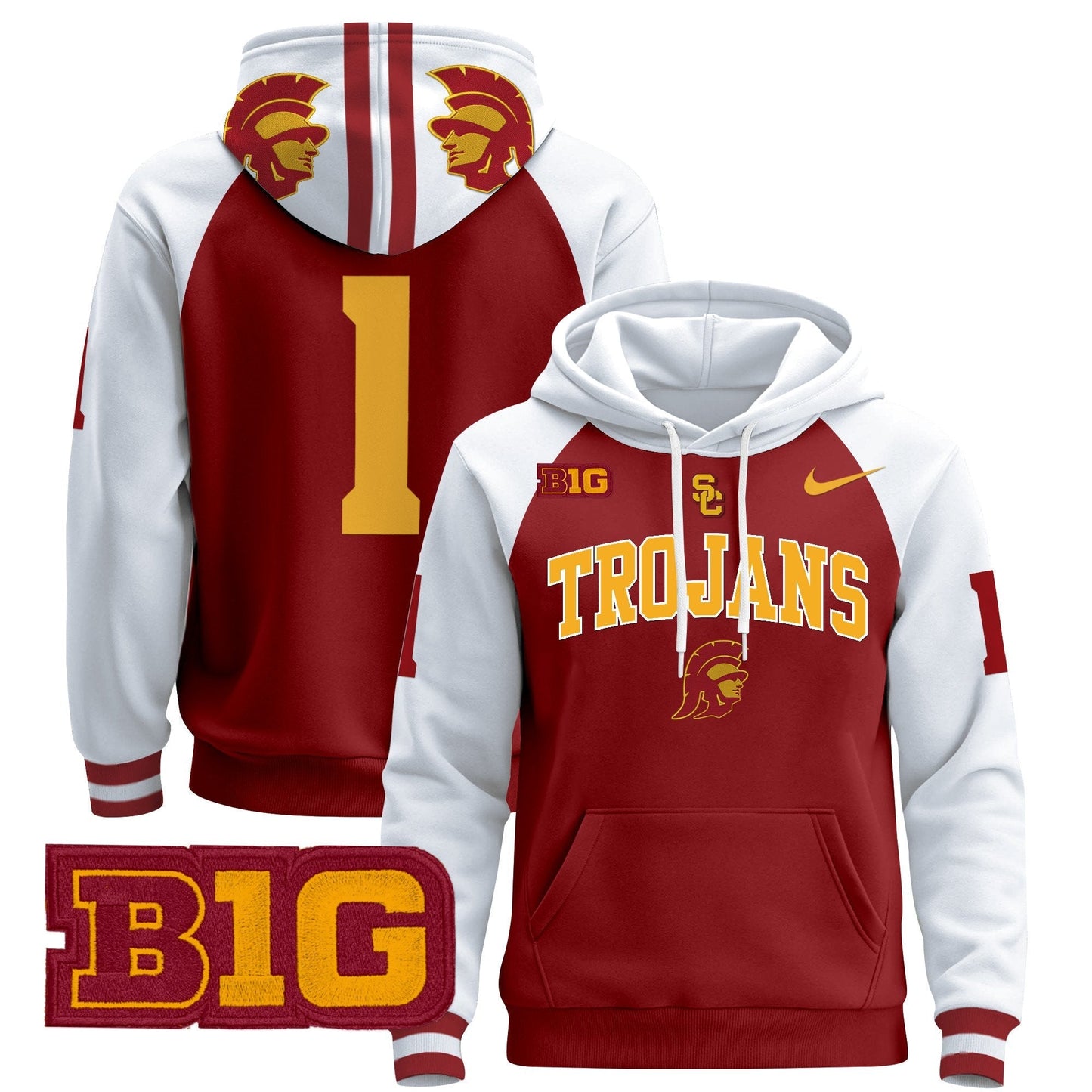 USC Trojans 2024 Pullover Hoodie V2