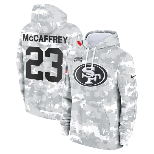 49ers 2024 Salute to Service Fleece Pullover Hoodie