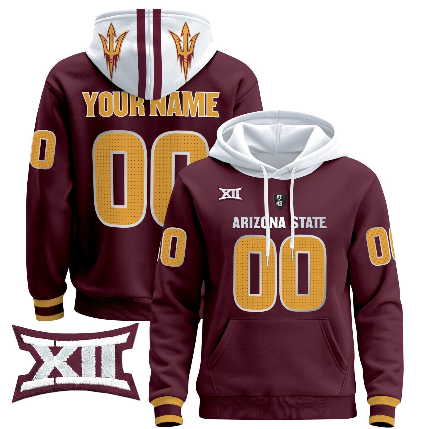 ASU 2024 Custom Pullover Hoodie V4