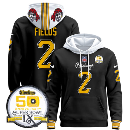 Men's Pittsburgh Steelers 2024 Pullover Hoodie V3 - All Stitched