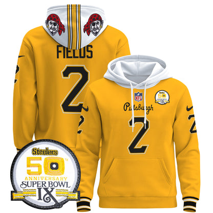 Men's Pittsburgh Steelers 2024 Pullover Hoodie V3 - All Stitched