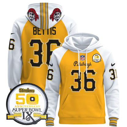 Men's Pittsburgh Steelers 2024 Pullover Hoodie V3 - All Stitched