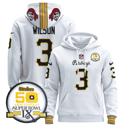 Men's Pittsburgh Steelers 2024 Pullover Hoodie V3 - All Stitched