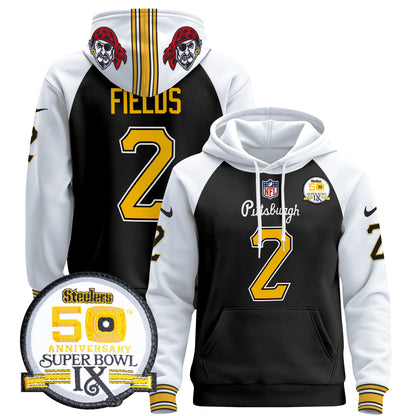 Men's Pittsburgh Steelers 2024 Pullover Hoodie V3 - All Stitched