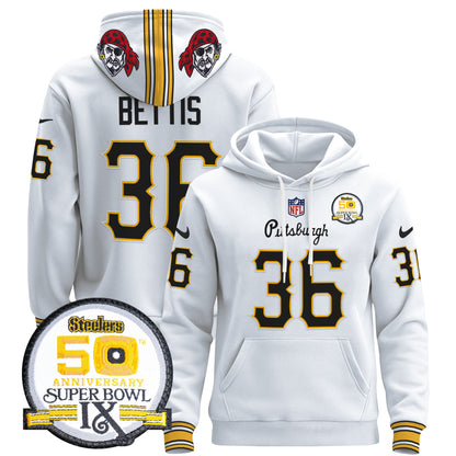 Men's Pittsburgh Steelers 2024 Pullover Hoodie V3 - All Stitched
