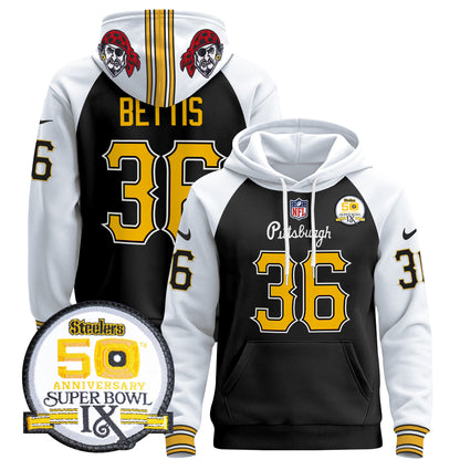 Men's Pittsburgh Steelers 2024 Pullover Hoodie V3 - All Stitched