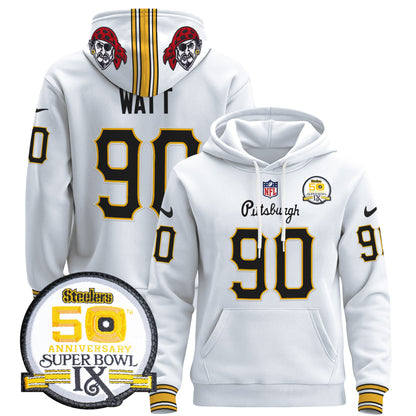 Men's Pittsburgh Steelers 2024 Pullover Hoodie V3 - All Stitched