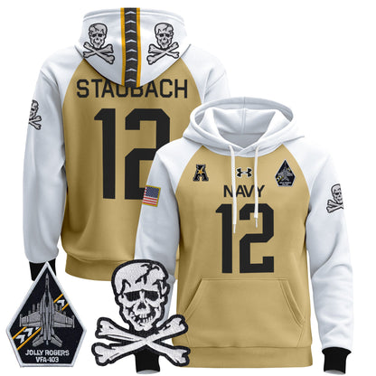 Navy Midshipmen 2024 Pullover Hoodie V2