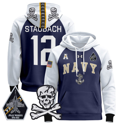 Navy Midshipmen 2024 Pullover Hoodie V4