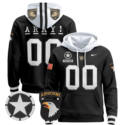 Army Black Knights 2024 Custom Pullover Hoodie V2