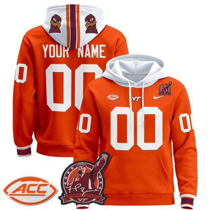 Virginia Tech Hokies 2024 Custom Pullover Hoodie V2