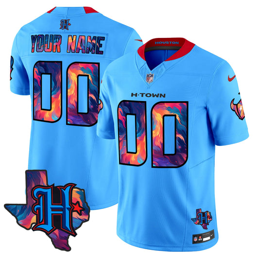 Houston Texans 2024 Special Vapor Limited Custom Jersey - All Stitched