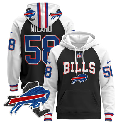 Men's Buffalo Bills 2024 Pullover Hoodie V3 - All Stitched