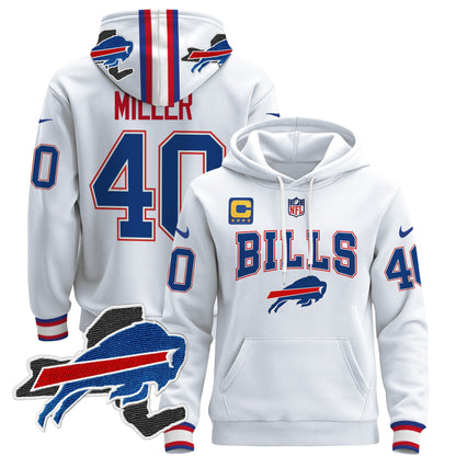 Men's Buffalo Bills 2024 Pullover Hoodie V3 - All Stitched