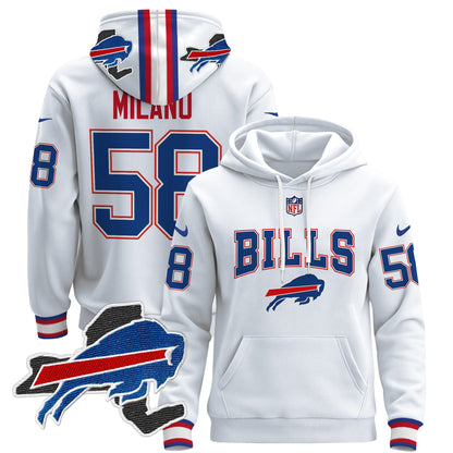 Men's Buffalo Bills 2024 Pullover Hoodie V3 - All Stitched