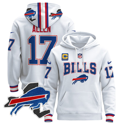 Men's Buffalo Bills 2024 Pullover Hoodie V3 - All Stitched