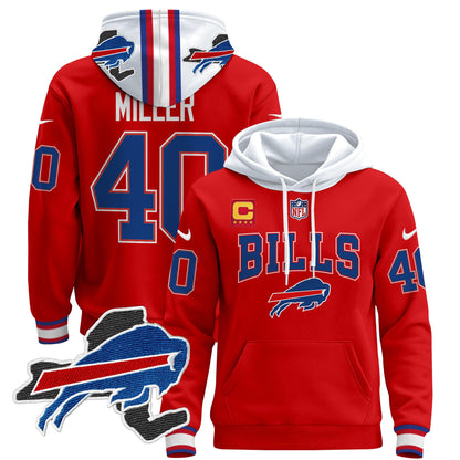 Men's Buffalo Bills 2024 Pullover Hoodie V3 - All Stitched