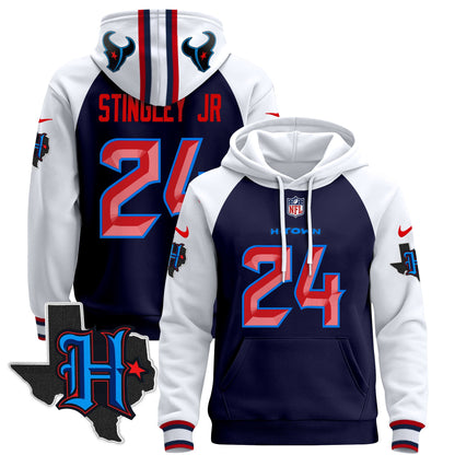 Men's Houston Texans 2024 Pullover Hoodie - All Stitched