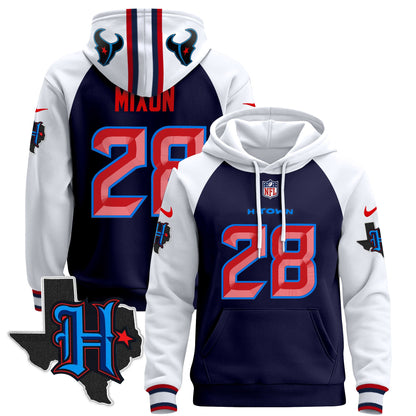 Men's Houston Texans 2024 Pullover Hoodie - All Stitched