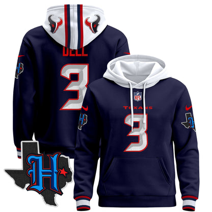 Men's Houston Texans 2024 Pullover Hoodie - All Stitched