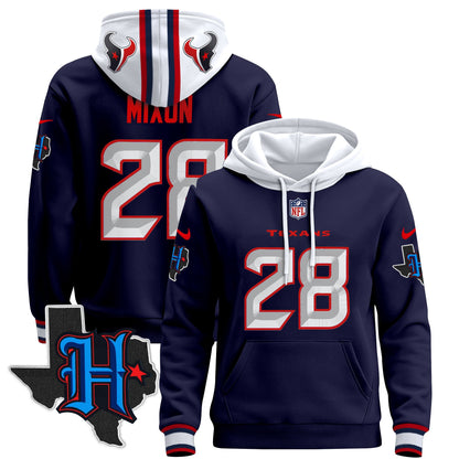 Men's Houston Texans 2024 Pullover Hoodie - All Stitched