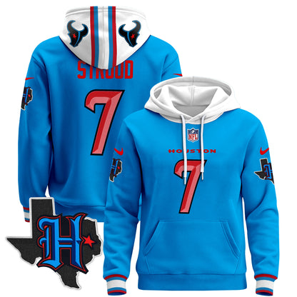 Men's Houston Texans 2024 Pullover Hoodie - All Stitched