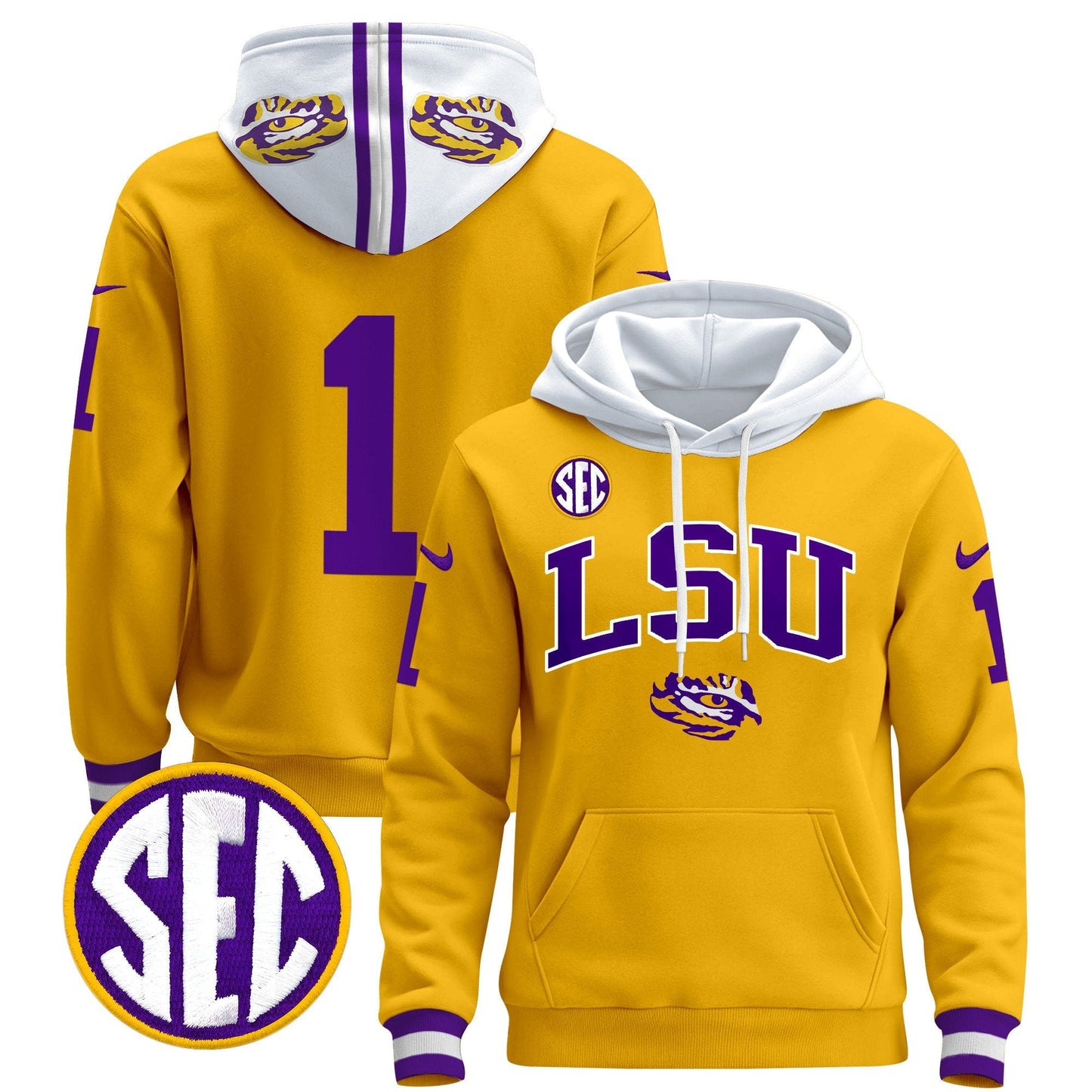 LSU 2024 Pullover Hoodie V2