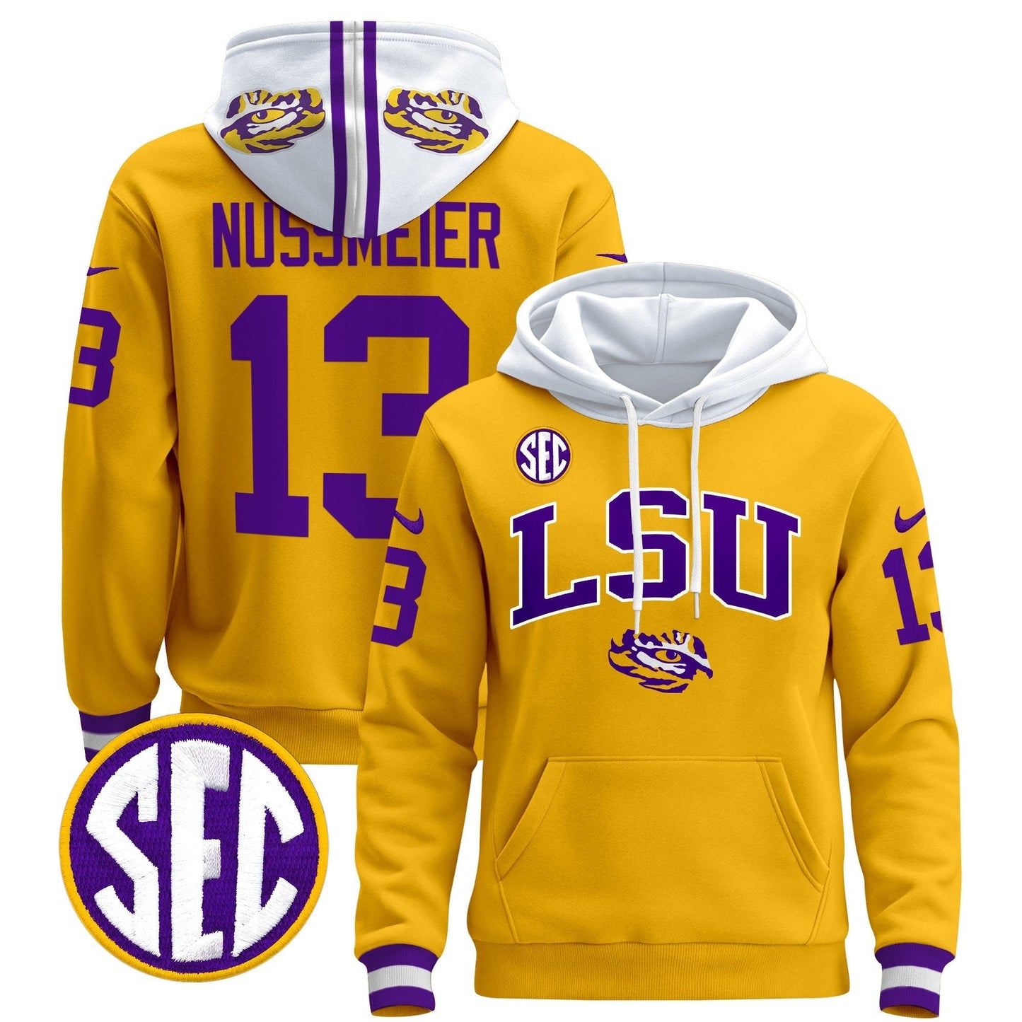 LSU 2024 Pullover Hoodie V2