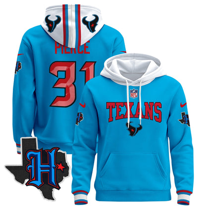 Men's Houston Texans 2024 Pullover Hoodie V3 - All Stitched
