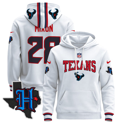 Men's Houston Texans 2024 Pullover Hoodie V3 - All Stitched