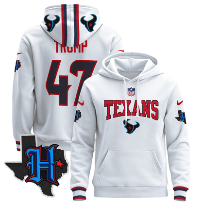 Men's Houston Texans 2024 Pullover Hoodie V3 - All Stitched